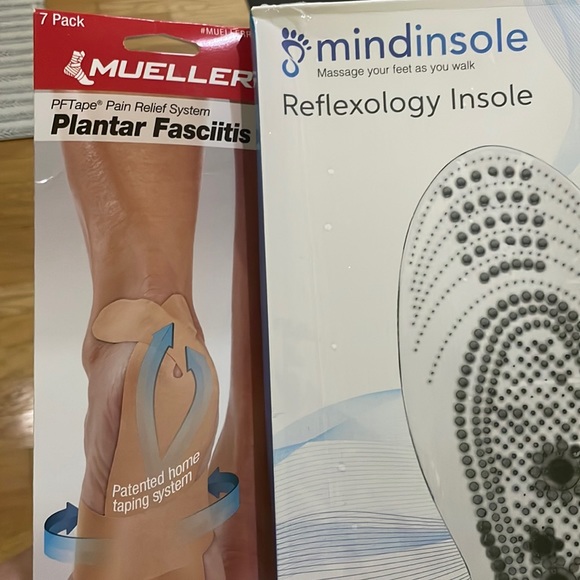 Mueller Bath & Body Plantar Fasciitis Pftape And Mindinsole